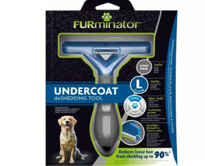 FURminator - furminátor pro dlouhosrsté psy - L