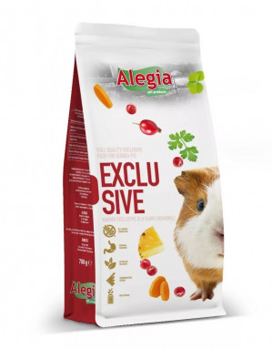 ALEGIA Exclusive Guinea Pig - krmivo pro morče domácí - 700g
