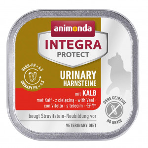 ANIMONDA Integra Protect Adult Urinary Struvit Veal - mokré krmivo pro kočky - 100g