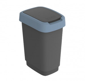 ROTHO Twist Blue - odpadkový koš – 10l
