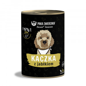 PAKA ZWIERZAKA Seventh Heaven Duck with apple - vlhké krmivo pro psy - 400g