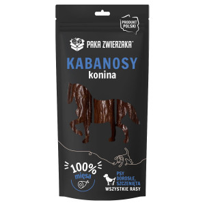 PAKA ZWIERZAKA Sausages Horse - pamlsek pro psa - 80g
