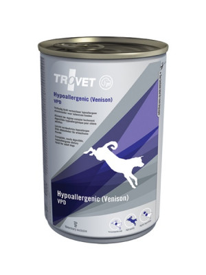 TROVET Hypoallergenic VPD with venison - Mokré krmivo pro psy - 400 g