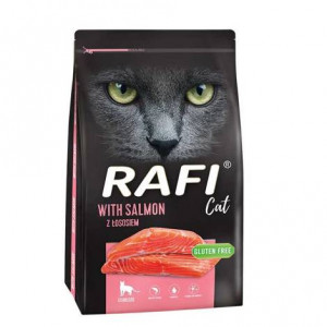 DOLINA NOTECI Rafi Sterilised Cat with Salmon - Suché krmivo pro kočky - 7 kg 