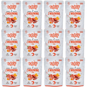 TUF TUF Beef with pumpkin - vlhké krmivo pro psy - 12x500g