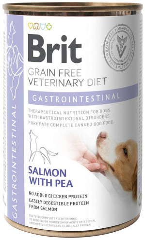 BRIT Grain Free Vet Diets Dog Gastrointestinal - Mokré krmivo pro psy 400g