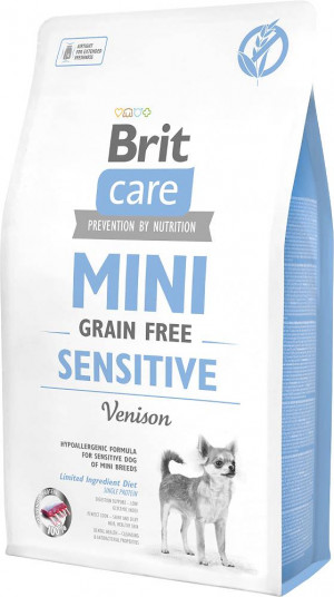 BRIT Care Sensitive Zvěřina bez obilovin - suché krmivo pro psy - 2 kg