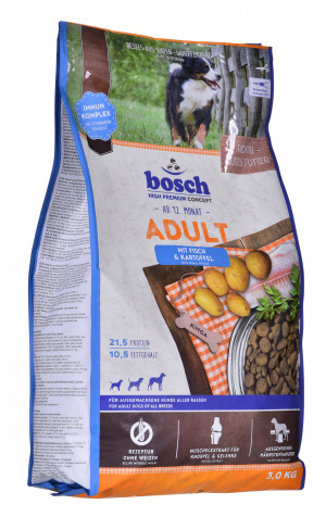 BOSCH Fish & Potato - suché krmivo pro psy - 3 kg
