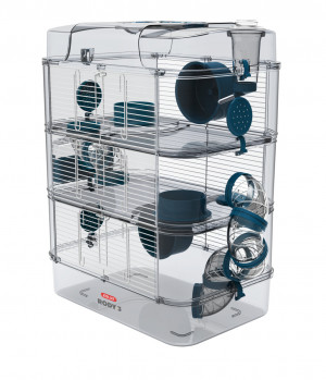 ZOLUX Rody3 Trio blue - klec pro hlodavce