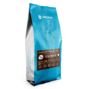 LINCOLN Ultra premium Puppy Lamb with rice - suché krmivo pro psy - 12kg