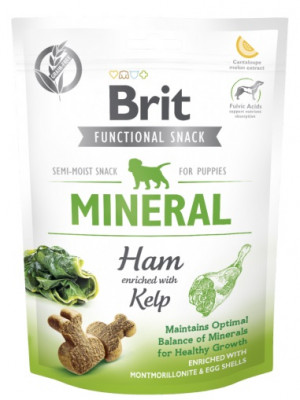 BRIT Functional Snack Mineral Ham - pochoutka pro psy - 150g