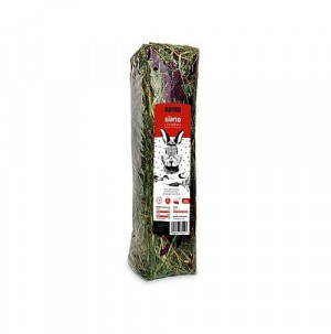 RECEK Meadow hay with red beetroot - seno pro hlodavce - 1kg