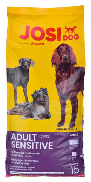 JOSERA JosiDog Adult Sensitive - suché krmivo pro psy - 15 kg