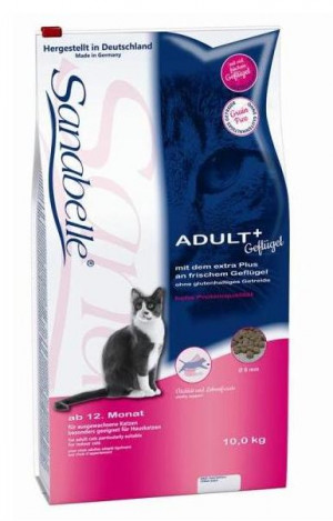 Sanabelle ADULT suché krmivo pro kočky 10 kg Dospělý jedinec Drůbež