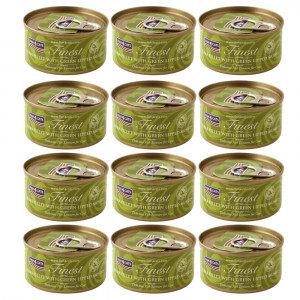 FISH4CATS Tuna fillet with green lipped mussel - mokré krmivo pro kočky - 12x70g