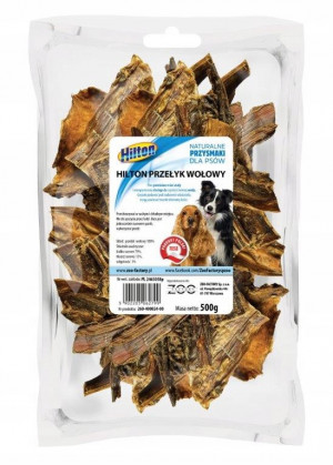 HILTON Hovězí hrtan – pamlsky pro psy – 500 g