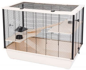 INTER-ZOO Hugo Wood beige - klec pro hlodavce - 78 x 48 x 58cm