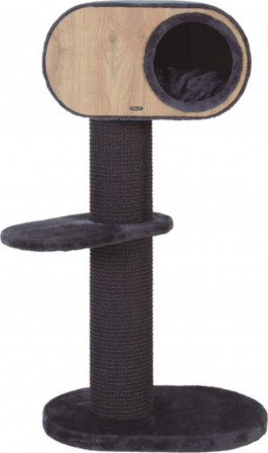 ZOLUX Škrabadlo Wonderful Cat 2 grey - škrabadlo pro kočky - 60 x 42,5 x 114 cm