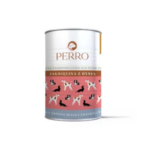 PERRO Jehněčí s dýní - mokré krmivo pro psy - 410g