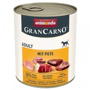 ANIMONDA GranCarno Adult with turkey - mokré krmivo pro psy - 800g