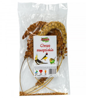 ALEGIA Senegalské proso - pochoutka pro ptáky a hlodavce - 80g