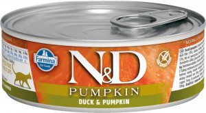 FARMINA N&D Pumpkin Duck & Pumpkin - vlhké krmivo pro kočky - 70 g