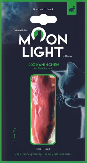 MOONLIGHT Dinner Filet z Králíka - pochoutka pro kočky - 22g