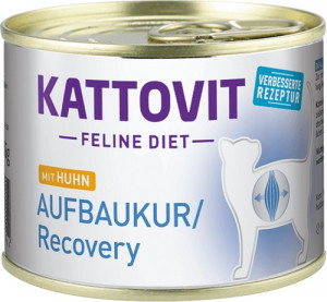 KATTOVIT Feline Diet Aufbaukur Recovery - mokré krmivo pro kočky - 185g