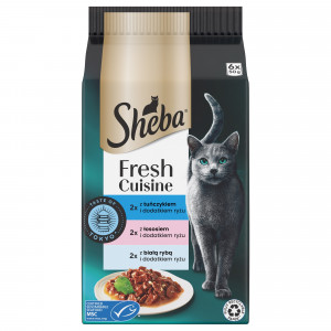 SHEBA Fresh Cuisine Taste of Tokyo - mokré krmivo pro kočky - 6x50g