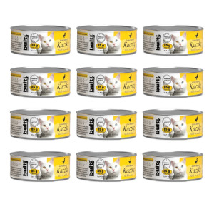 BULTI Rich in duck - mokré krmivo pro kočky - 12x85g