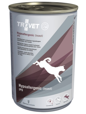 TROVET Hypoallergenic IPD with insect - Mokré krmivo pro psy - 400 g