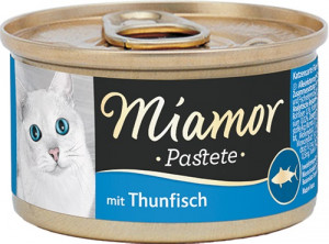 MIAMOR Pastete Tuna - mokré krmivo pro kočky - 85g