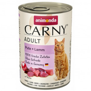 ANIMONDA Carny Adult Turkey with lamb - mokré krmivo pro kočky - 400g