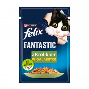 Purina Felix Fantastic rálík v želé - 85g