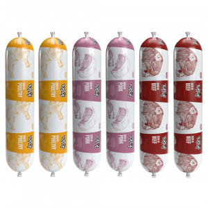 TUF TUF Bar MIX příchutí - mokré krmivo pro psy - 6x900g