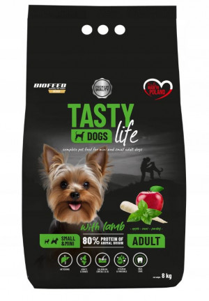 BIOFEED Tasty Life Adult Small Lamb - suché krmivo pro psy - 8kg