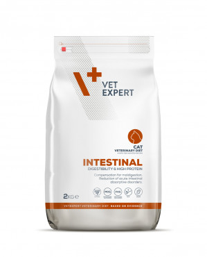  VET EXPERT Veterinary Diet Intestinal Cat - suché krmivo pro kočky - 2 kg