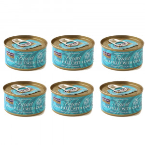 FISH4CATS Tuna fillet with crab - mokré krmivo pro kočky - 6x70g