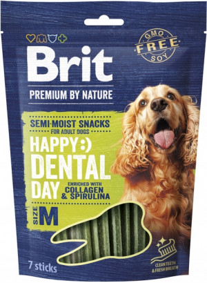 BRIT Premium Dog Snack Dental M - pamlsky pro psy - 180g