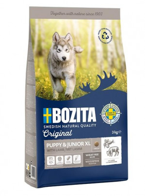 BOZITA Original Puppy & Junior XL Lamb - suché krmivo pro psy - 12kg