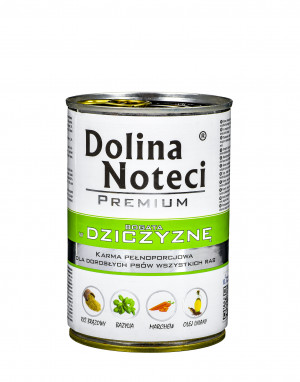 DOLINA NOTECI Premium Bohaté na zvěřinu - mokré krmivo pro psy - 400 g