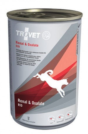 TROVET Renal & Oxalate RID with chicken - Mokré krmivo pro psy - 400 g