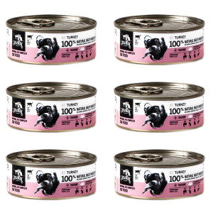 3COTY Turkey - mokré krmivo pro kočky - 6x80g