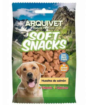 ARQUIVET Soft Snacks Salmon - pamlsek pro psa - 100g