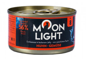 MOONLIGHT Dinner Nr 8 Chicken with vegetables - mokré krmivo pro kočky - 80g