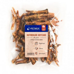 PETMEX Kuřecí tlapky pro psy 500g