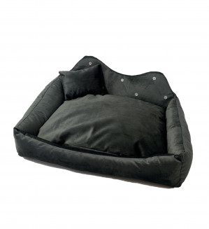 GO GIFT Prince graphite XXL - pelíšek pro zvířata - 70 x 55 x 12 cm