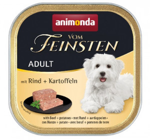 ANIMONDA Vom Feinsten Adult Beef and potatoes - mokré krmivo pro psy - 150g