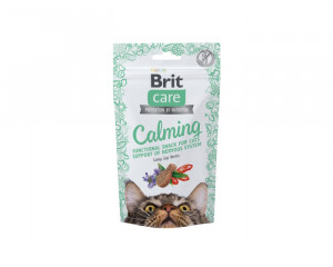 BRIT Care Cat Snack Calming - pamlsek pro kočky - 50 g