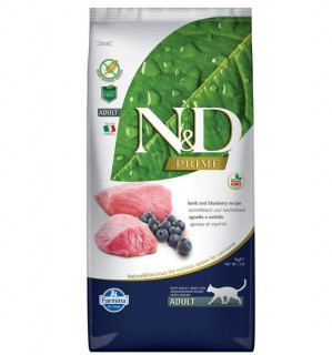 FARMINA N&D Prime Lamb & Blueberry Adult suché krmivo pro kočky - 5kg